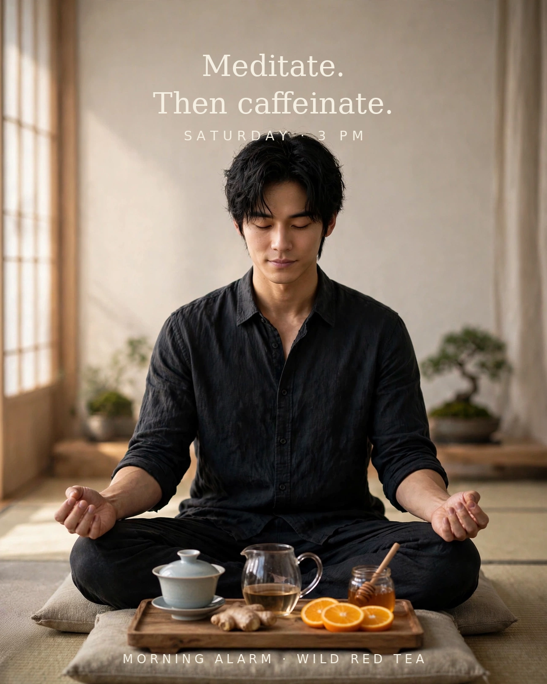 Morning Alarm — Ginger-Honey Wild Red Tea