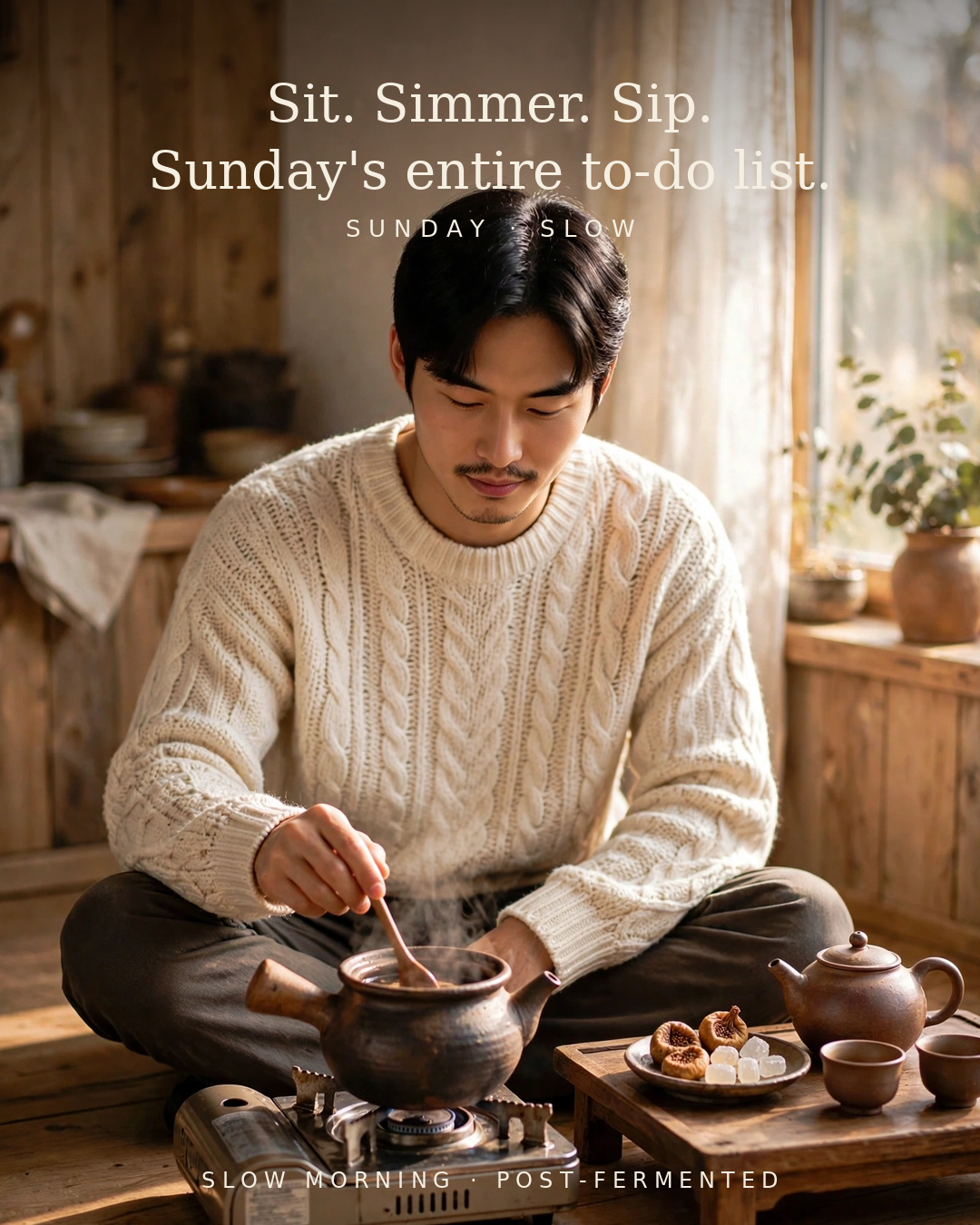 Sunday Slow: Fig-Simmered Fu Brick Dark Tea